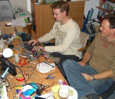 Entwickler bei der Arbeit